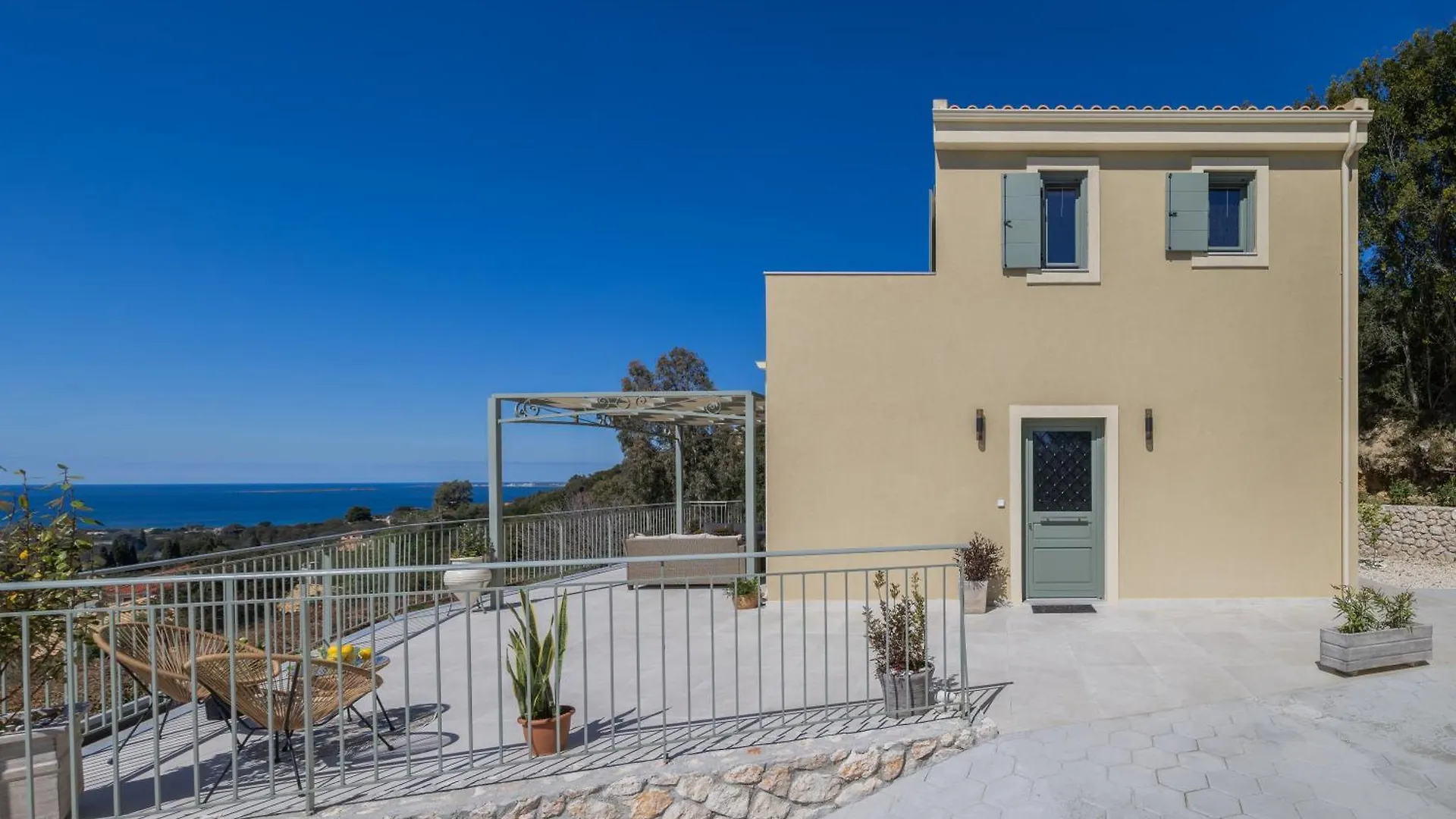 Luxury Villa Artemis Pool, Jacuzzi, Peace & Perfect Sunsets In Kefalonia 스보로나타 그리스